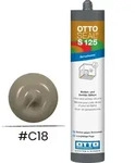 OTTOSEAL&reg; S 125 Silikon 310 ml &ndash; sanit&auml;rgrau C18 &ndash; f&uuml;r B&ouml;den &...
