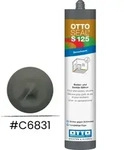 OTTOSEAL&reg; S 125 Silikon 310 ml &ndash; anthrazitgrau matt C6831 &ndash; f&uuml;r B&ouml;den &