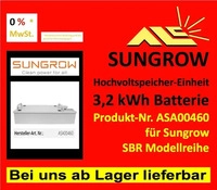 KOSTENLOSER VERSAND - Sungrow SBR032 Erweiterungsmodul 3,2 kWh V13 - 0% f&uuml;r