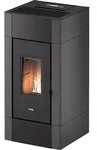 Cadel Pelletofen Cristal 9 Metall Anthrazit 8,5 kW Pellet Air Kamin Kaminofen