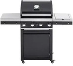 Grandahall Premium G4 Wagen Gas Grill BBQ Edelstahl 4 Brenner 14 KW Gasgrill