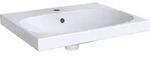 Geberit Waschtisch Acanto wei&szlig; Keramik Wandh&auml;ngend 600x170x480mm Badezimmer