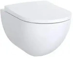 Geberit Wandtiefsp&uuml;l-WC Acanto wei&szlig; sp&uuml;lrandlos Toilette Badezimmer WC Sanit&auml;r