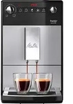Melitta Espresso Kaffeevollautomat Purista Espressomaschine Kaffee silber schwarz