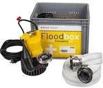 Jung Flutbox Flutset Tauchpumpe C-Schlauch Hochwasser Entw&auml;sserungsbox 11,5 m3/h