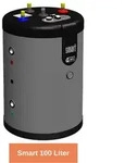 ACV Hochleistungsspeicher Smart 100-240 L Edelstahl dunkelgrau Wasserspeicher