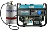 K&ouml;nner & S&ouml;hnen LPG/Benzin-Generator KS 10000E G Notstromaggregat mobiler Generator