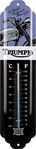 Nostalgic-Art 80344, Nostalgic-Art Thermometer Triumph Motorcycle blue