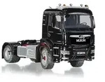 WIKING 077651, MAN TGS 18.510 4x4 BL 2-Achs Zugmaschine schwarz Modell von WIKING