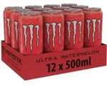 Monster Energy Ultra Watermelon Zero Sugar 12x 500ml