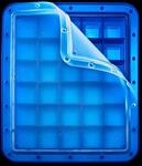 LURCH Ice Former Arctic W&uuml;rfel 3cm blau mit transparentem Deckel