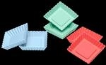 LURCH FlexiForm Tortelett Quader 6er Set Pastel Mix