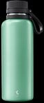 LURCH Isolierflasche Outdoor Edelstahl 1l mit Pulverbeschichtung, Dark Salvia