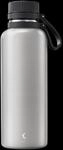 LURCH Isolierflasche Outdoor Edelstahl 1l mit Pulverbeschichtung, Jura Grey