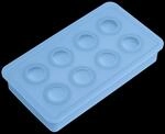 LURCH Eisformer Kugeln &Oslash;3cm f&uuml;r 8 Eisw&uuml;rfel Silikon eisblau