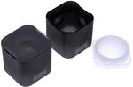 LURCH ICE FORMER Ball &Oslash;6cm 2erSet schwarz Eisw&uuml;rfelform mit Deckel