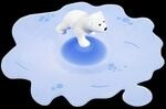 LURCH Mein Deckel Arctic Summer Eisb&auml;r &Oslash;10,5cm Premium-Platin-Silikon