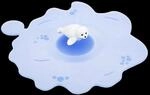 LURCH Mein Deckel Arctic Summer Robbe &Oslash;10,5cm Premium-Platin-Silikon
