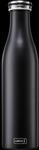 LURCH Isolierflasche Edelstahl 0,75l - Die Trinkflasche f&uuml;r unterwegs | Mattschwarz