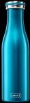 LURCH Isolierflasche Edelstahl 0,5l - Die Trinkflasche f&uuml;r unterwegs | Wasserblau