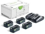Festool Energie-Set SYS 4xHP5,0/TCL6DUO 5,0 Ah 18 V