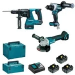 Makita Akku-Kombo-Kit DLX3202TJ 18 V