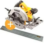 Dewalt Handkreiss&auml;ge DWE576KR mit F&uuml;hrungsschiene