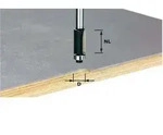 Festool B&uuml;ndigfr&auml;ser HW S8 D12,7/NL25 mit Kugellager unten