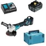 Makita Akku-Winkelschleifer DGA513RTJ 125 mm 18 V