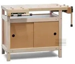 ANKE Kinder Werkbank aus Holz | mitwachsend