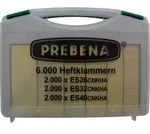 Prebena Heftklammern Type ES in Sortiments-Box