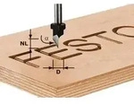 Festool Schriftenfr&auml;ser HW S8 D11/60&deg;