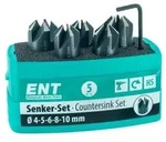 ENT HSS Senker-Set | 5-teilig | &Oslash; 4 - 10 mm