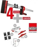 Bessey Korpuszwingen/Zubeh&ouml;r Set KRE-SET-A 12-teilig