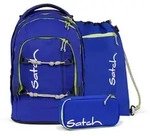 Satch Pack Schulrucksack-set 3-tlg. 2024 Blue Climber