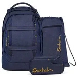 Satch Pack Schulrucksack-set 3-tlg. 2025 Denim Blue