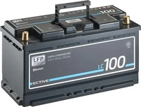 ECTIVE LC100LT, ECTIVE LC 100 LT 12V LiFePO4 Lithium Versorgungsbatterie 100 Ah