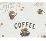 Erismann Vliestapete Kaffee, Beige, Creme, Coffee (10,05x0,53 m)