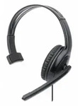 MANHATTAN Mono Over-Ear USB Headset
