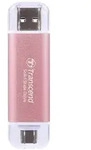 TRANSCEND ESD310 Pink 512GB, USB-A 3.1/USB-C 3.1