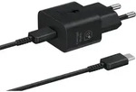 SAMSUNG Schnellladeadapter mit Datenkabel 25W schwarz