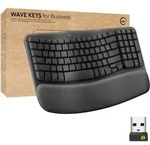 LOGITECH Wave Keys for Business, Grafit, Logi Bolt, USB/Bluetooth, US