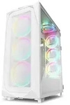 SHARKOON REV300 White, wei&szlig;, Glasfenster