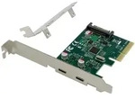CONCEPTRONIC 2x USB-C 3.1, PCIe 3.0 x4
