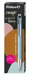 Pelikan Snap Metallic Frostblau, Kugelschreiber, Metall-Etui