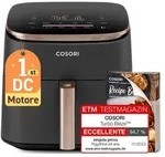 COSORI Turbo Blaze Hei&szlig;luftfritteuse 6L schwarz/bronze