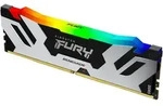KINGSTON FURY Renegade RGB schwarz/silber DIMM 32GB, DDR5-6400, CL32-39-39,