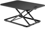 DIGITUS Ergonomischer Steh/Sitz Schreibtisch-Aufsatz