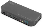 DIGITUS KVM Switch, 2x1, HDMI Eingang, HDMI Ausgang 4Kx2K@60Hz