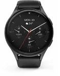 HAMA Smartwatch "8900", GPS, AMOLED 1.43 , Telefonfunktion Alexa, Schwarz